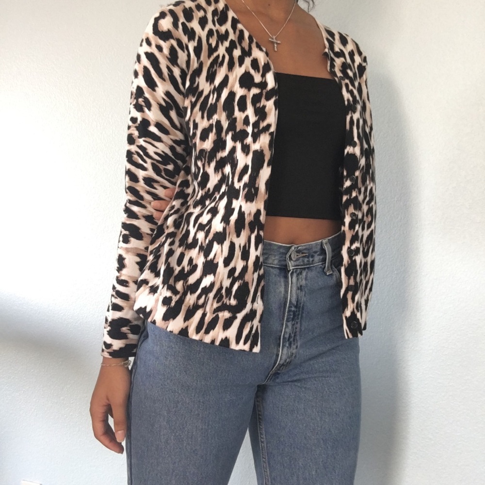 August Silk cardigan